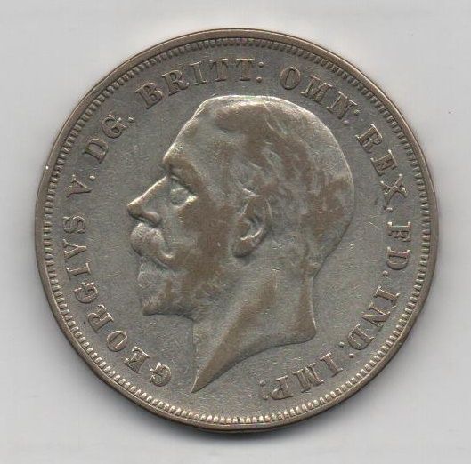 GRAN BRETAÑA DEL AÑO 1935 DE 1 CROWN